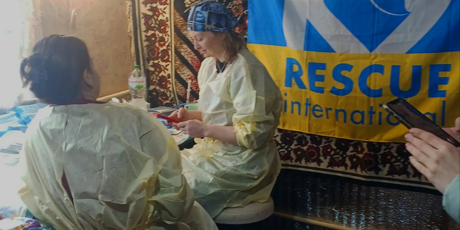 K9 Rescue's veterinary partners operating in Kramatorsk
